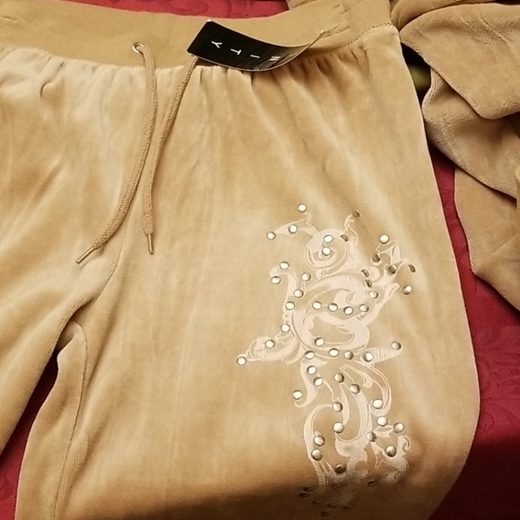 Womens Finity Hoodie Jog/Sport Leisure Velour set - Picture 4 of 4